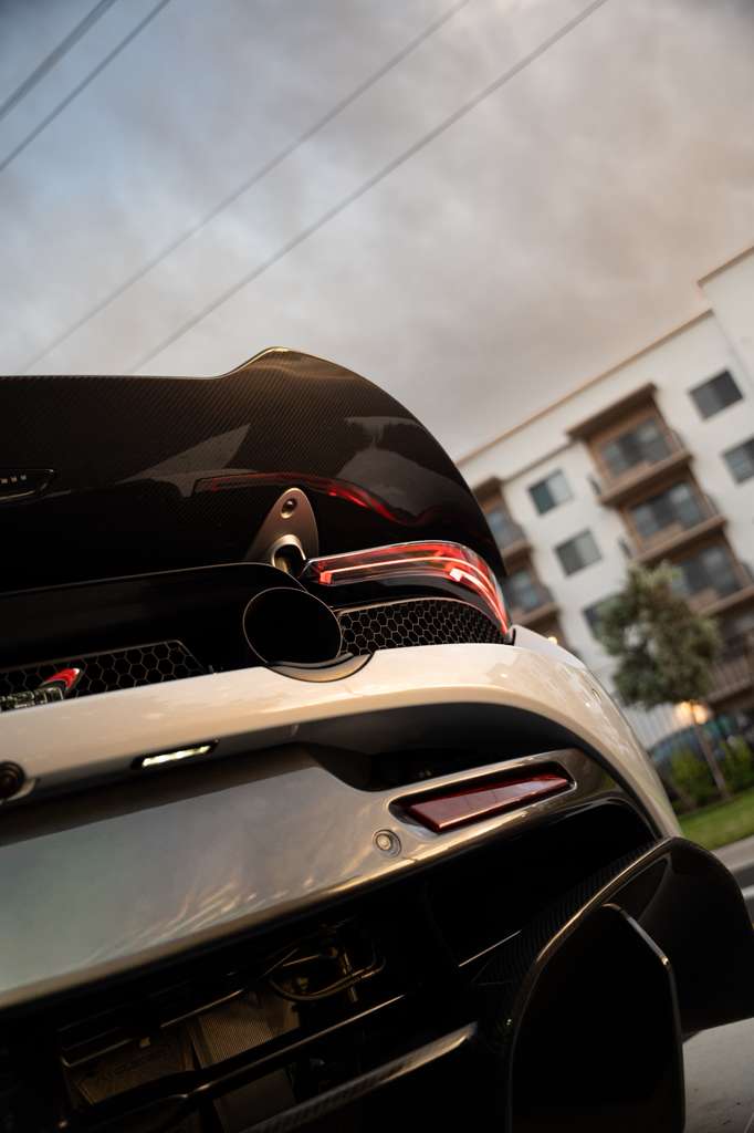 Performance exhaust detail